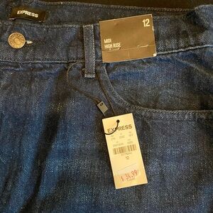 Brand new Express cut off jeans